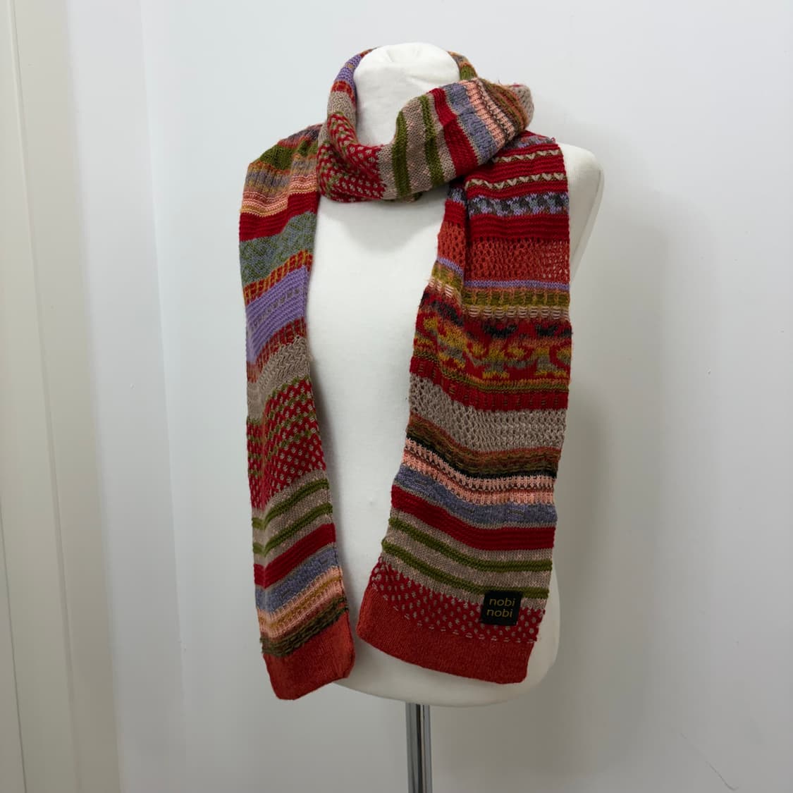 빈티지 모리룩 니트 머플러 목도리 상품이미지1