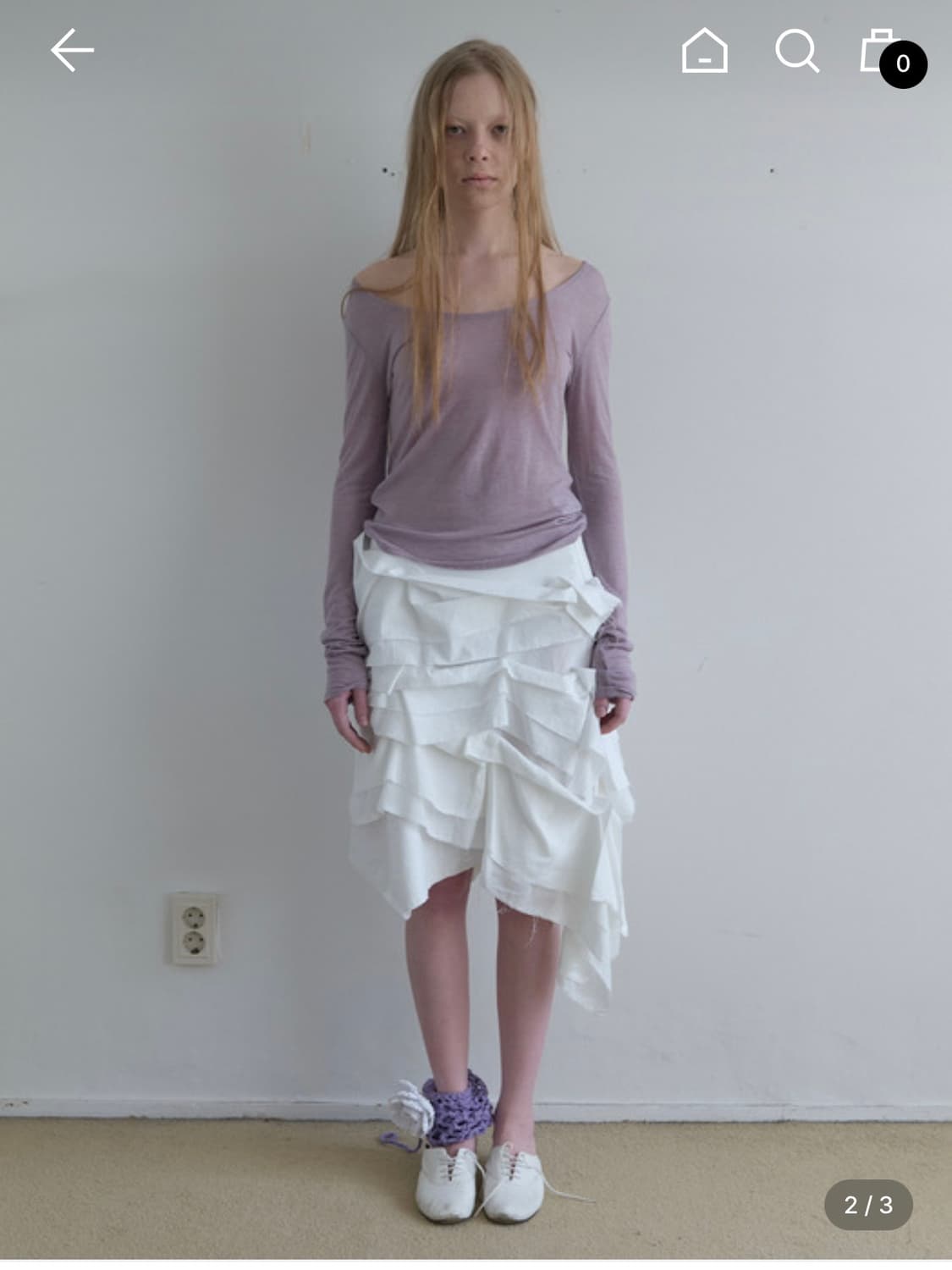 낫띵에브리띵 리버시블 롱슬리브 페일퍼플 상품이미지2