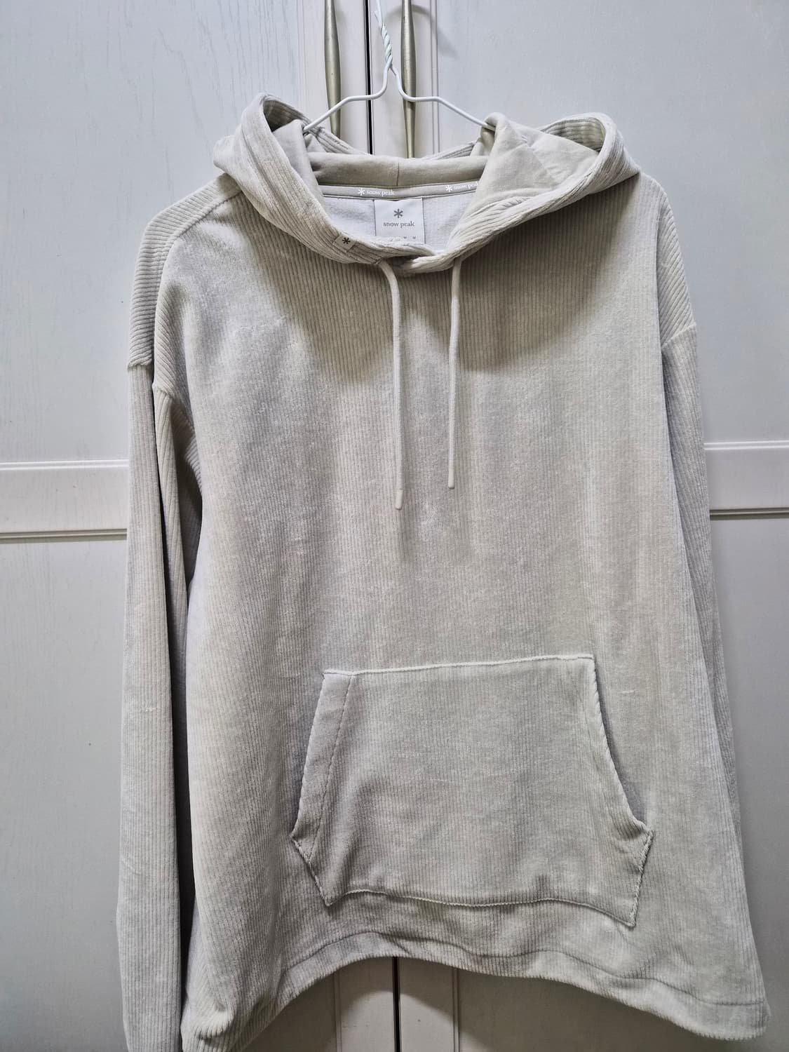 스노우피크 코듀로이후드티 상품이미지1