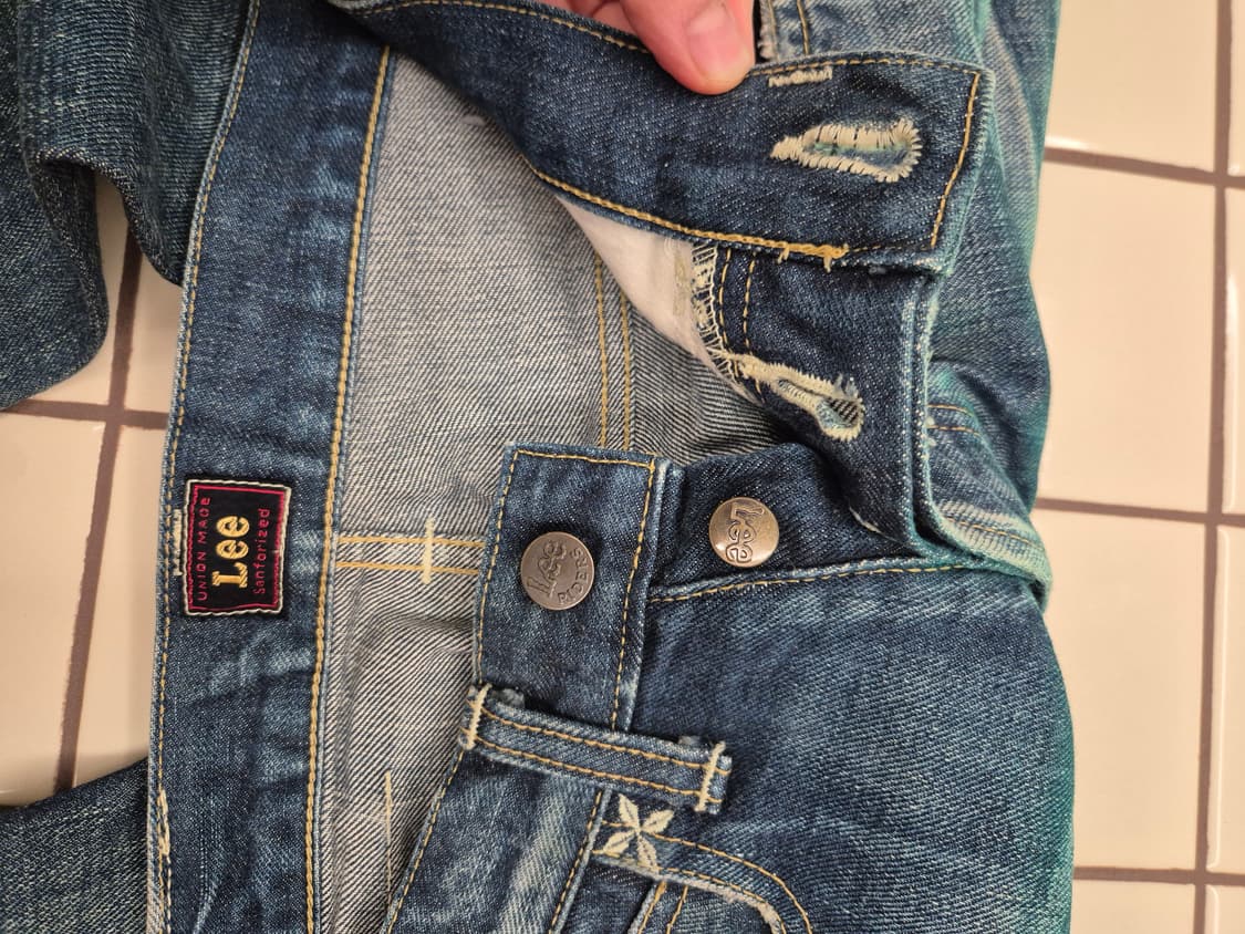 Lee 브랜드의 빈티지 라이더스 데님 팬츠 상품이미지4