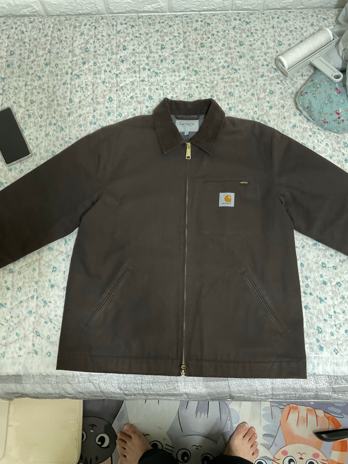 칼하트 디트로이트 자켓 딥 브리운 L 상품이미지1