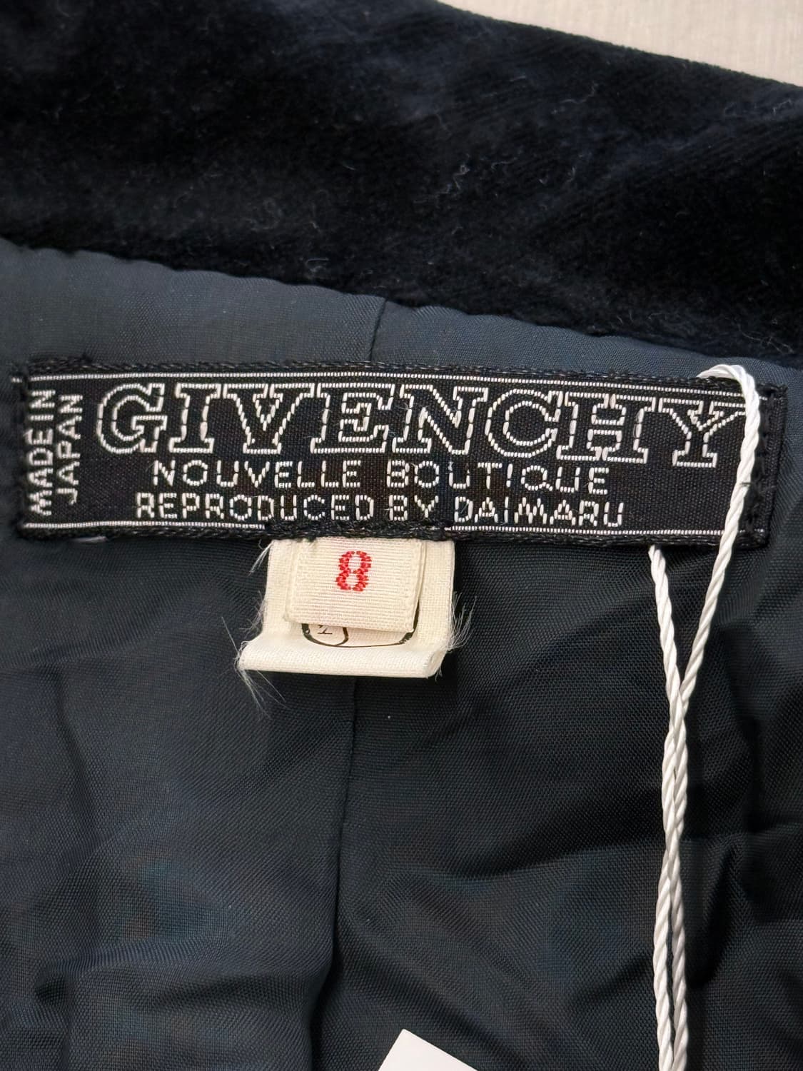 지방시 벨벳 자켓, 다이마루 익스클루시브 상품이미지3