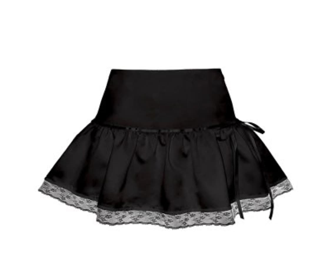 위스페어리 Soft Satin Tiered Skirt fairy 상품이미지1