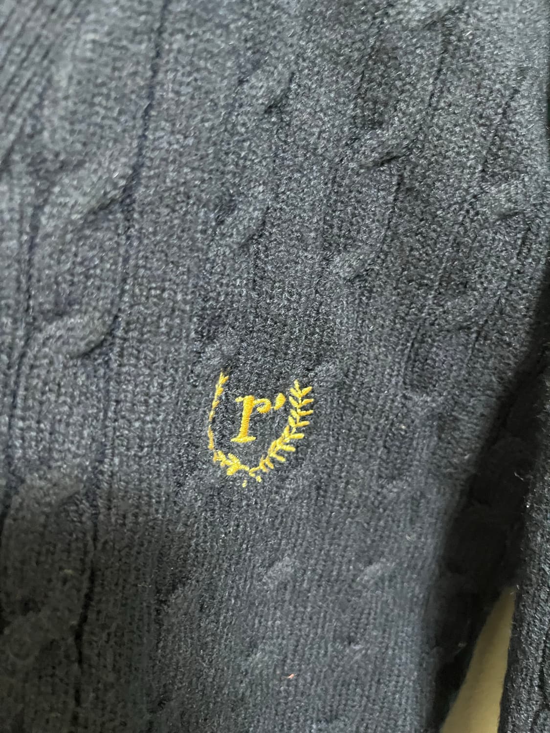 rolarola 네이비 꽈배기 가디건 상품이미지2