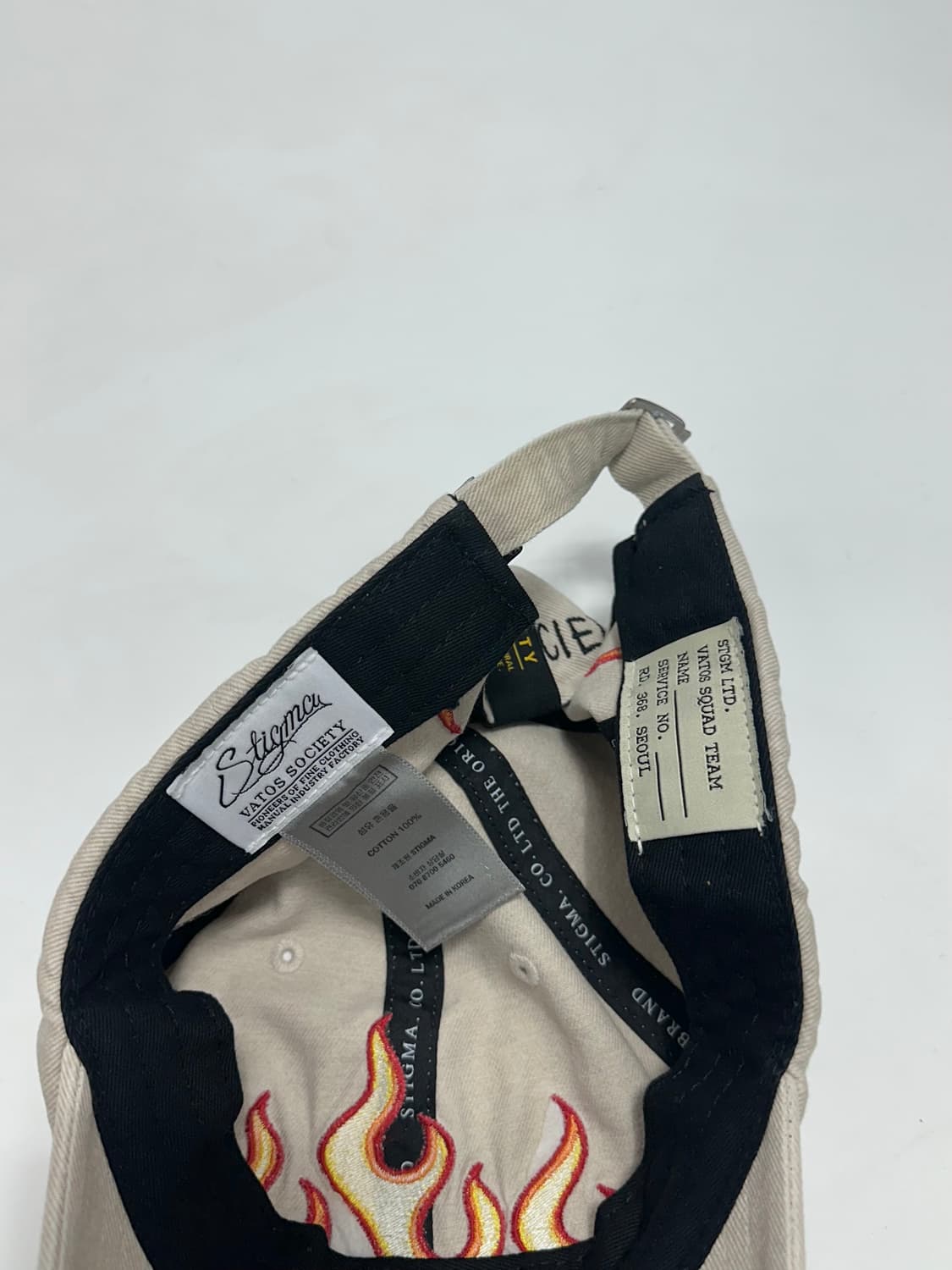 스티그마 볼캡 STIGMA fire ball cap 상품이미지7