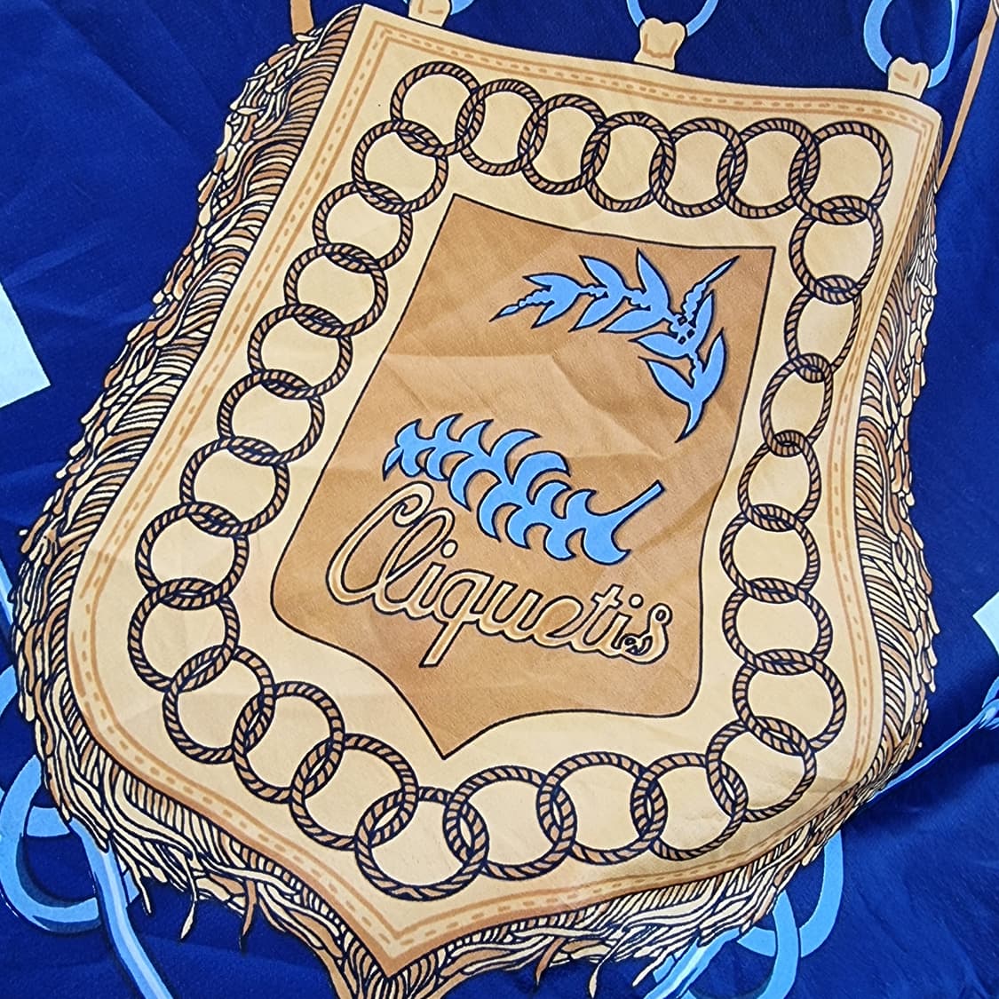 에르메스 스카프 네이비 상품이미지6