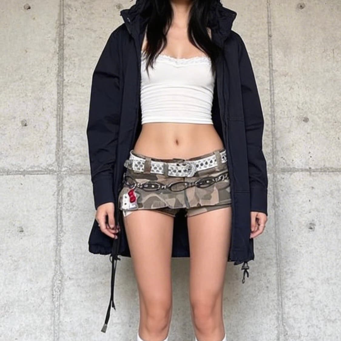 디젤 블랙 골드 후디드 필드 자켓 상품이미지1