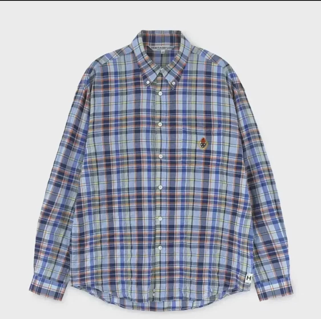 [L]헤리티지플로스 마드라스 체크 셔츠 상품이미지1