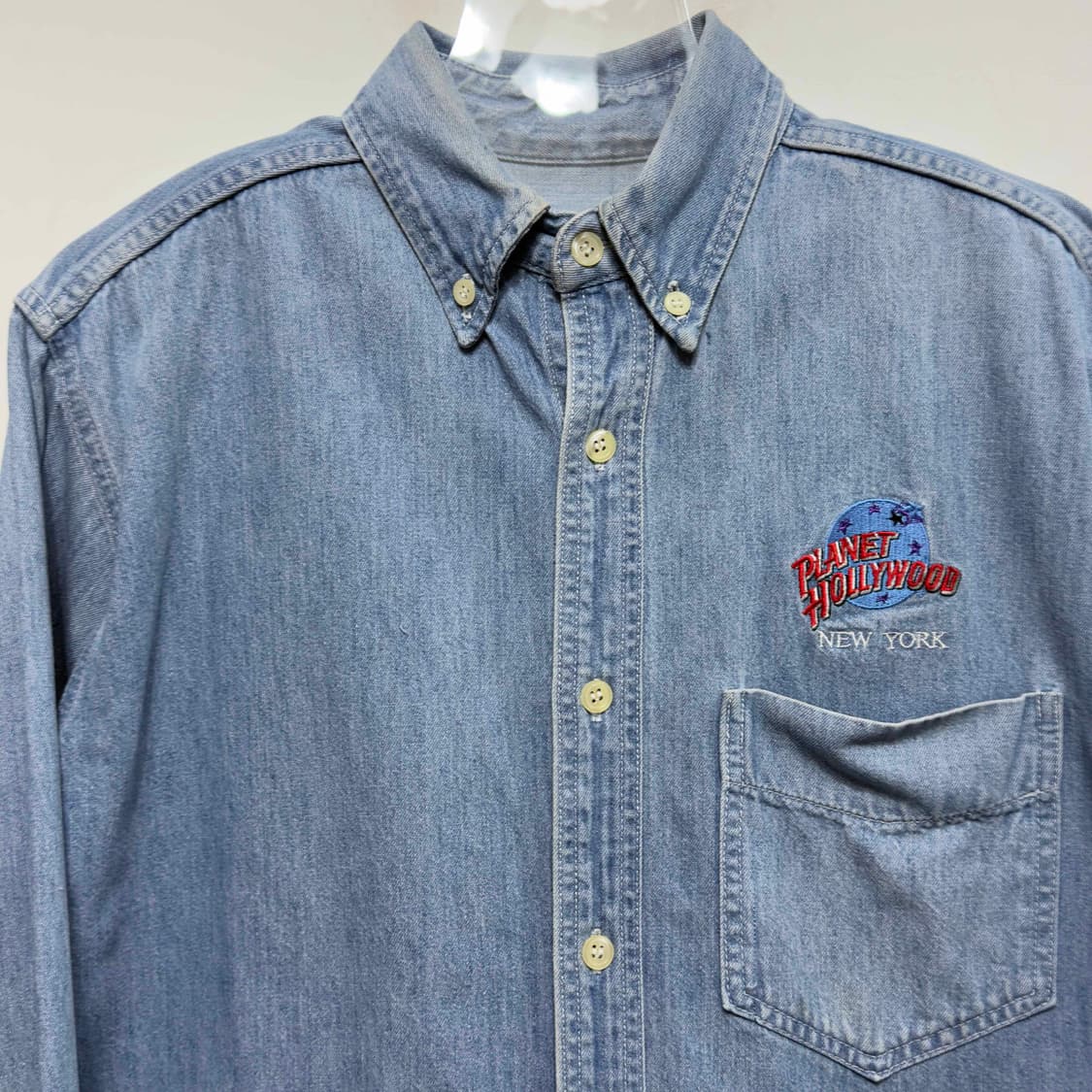 플래닛 할리우드 데님 긴팔 셔츠 USA 상품이미지2