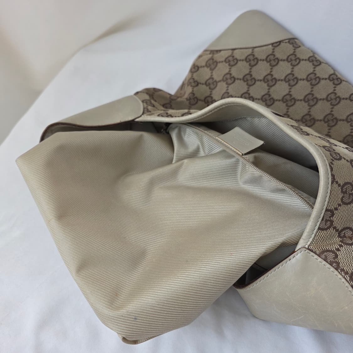 [정품 GUCCI] 구찌 GG 캔버스 재키백 호보 숄더백 상품이미지9