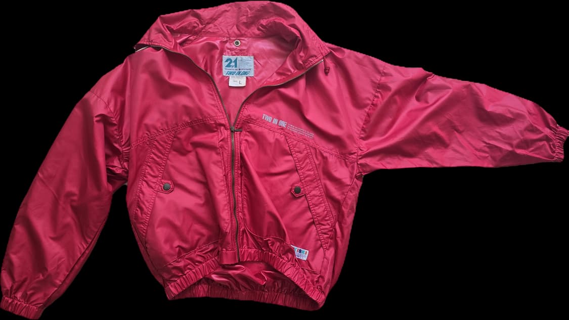 90s/JP 데상트 빈티지 재팬 스키 윈드브레이커 (박시&크롭) 상품이미지10