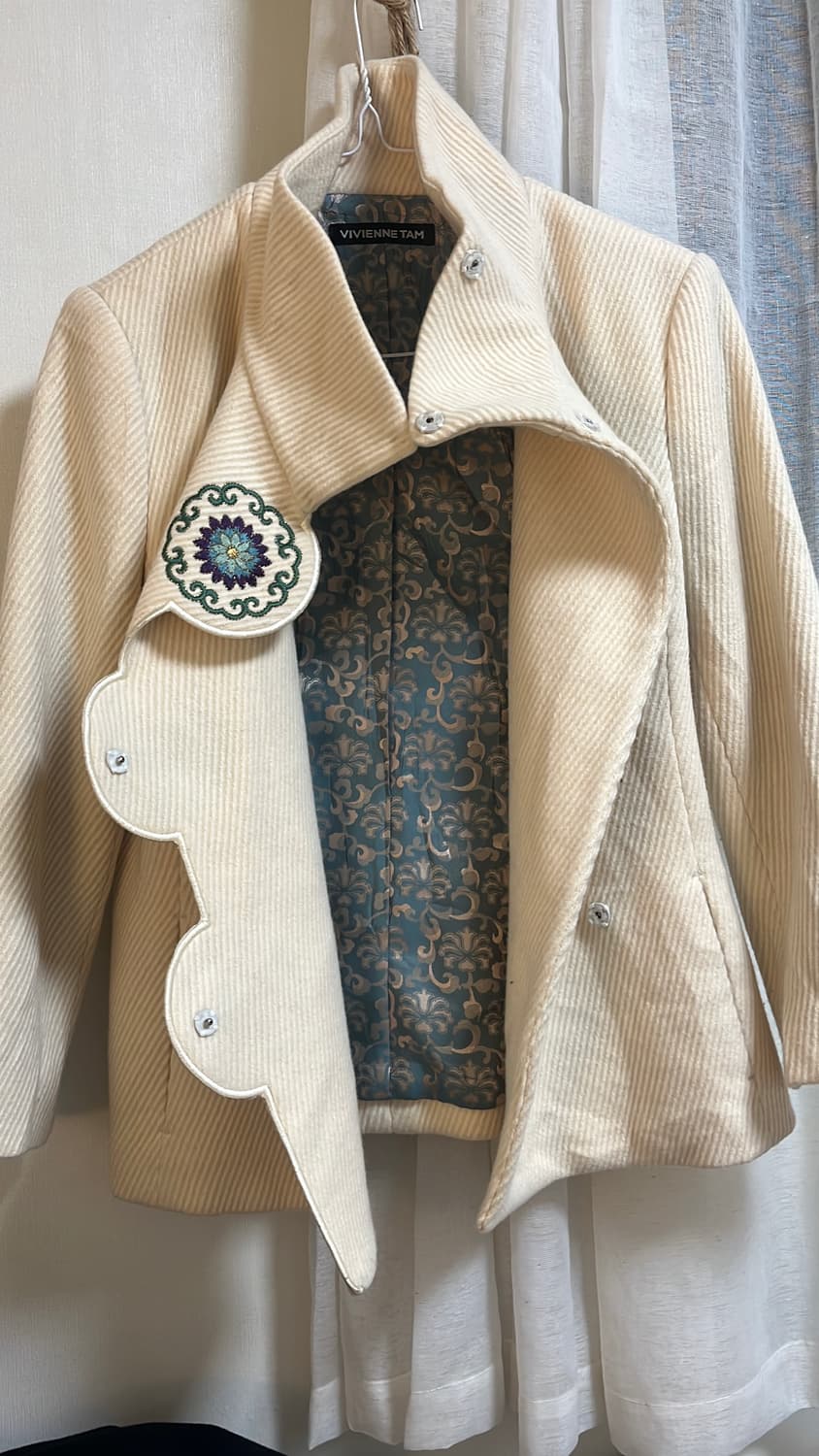 비비안탐 울 자켓 44,마른55 상품이미지4