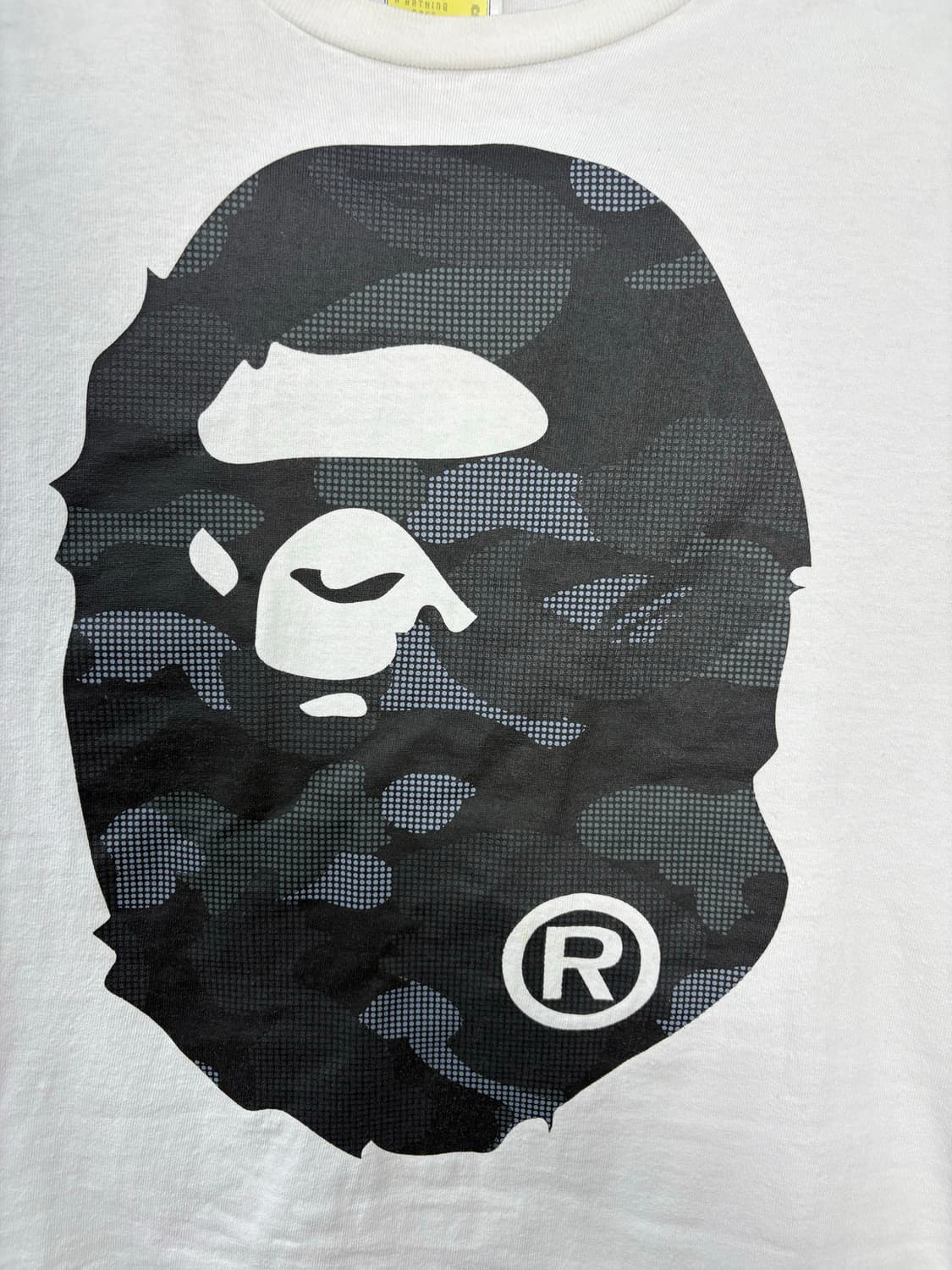 베이프 카모 빅사루 화이트반팔 A3429 상품이미지3