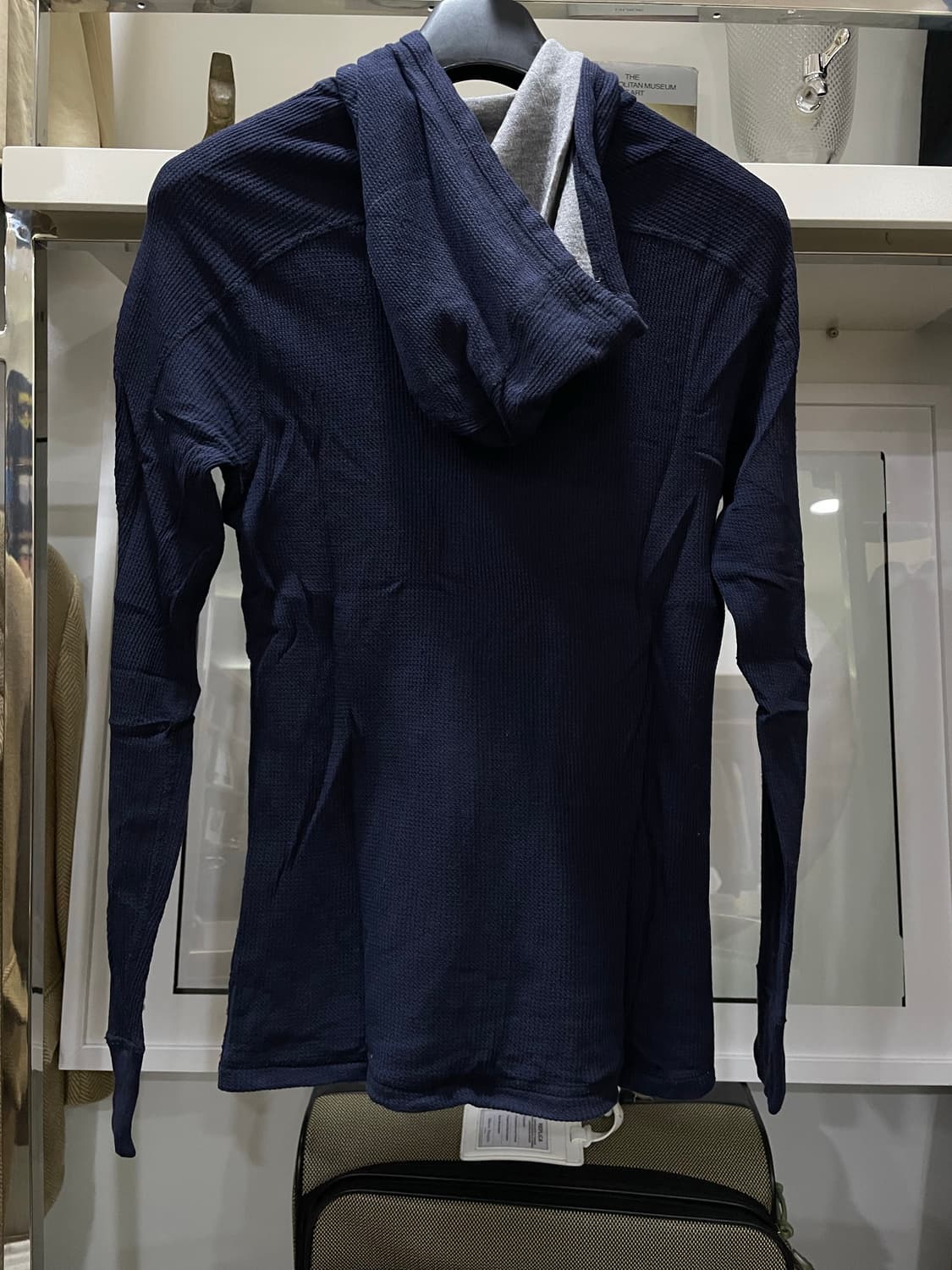 폴로랄프로렌/네이비 와플후드(M) 상품이미지2