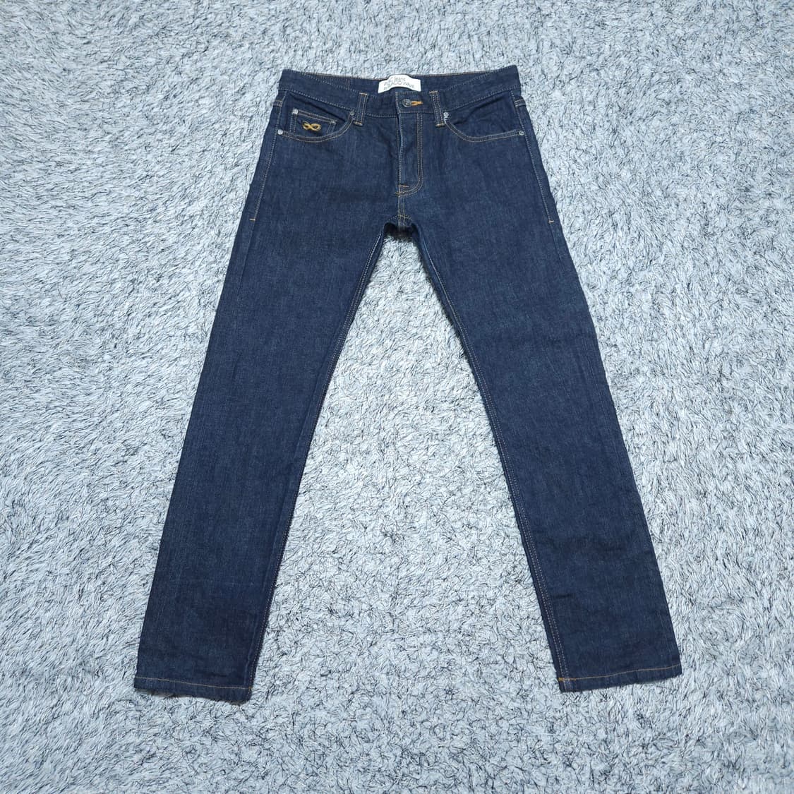 플랙진) 30 남자 사카모토데님 슬림핏청바지 / 왕눈이샵 상품이미지1