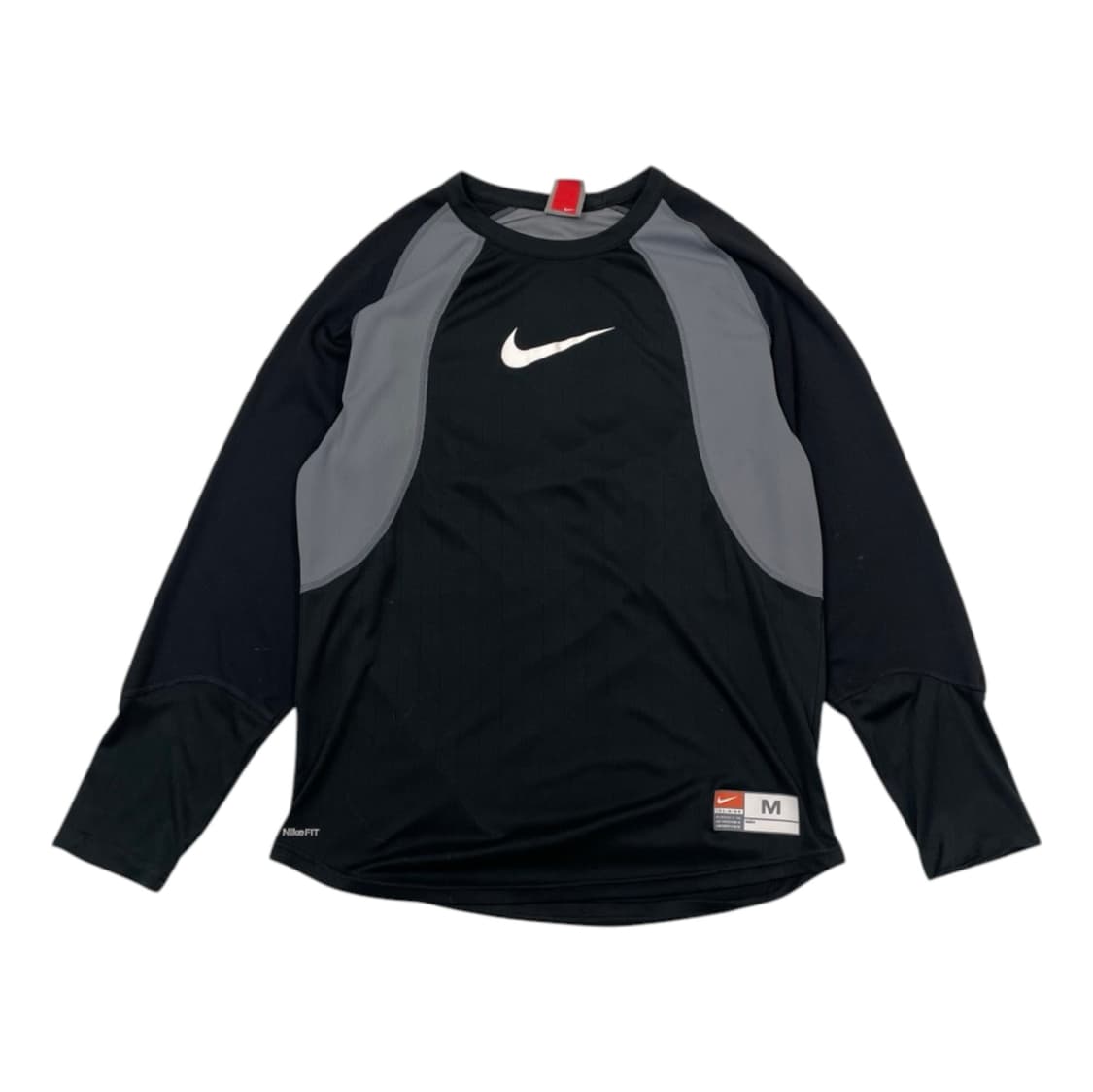 나이키 Nike 블랙 Team Fit Dry 트레이닝 롱슬리브 M 상품이미지1