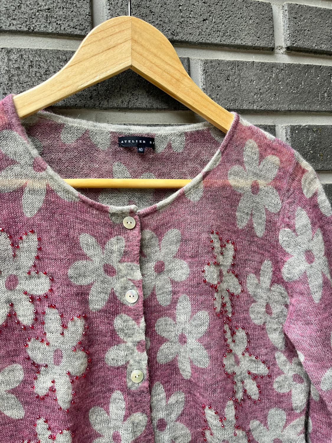 ATELIER SIX 플로럴 가디건 상품이미지8