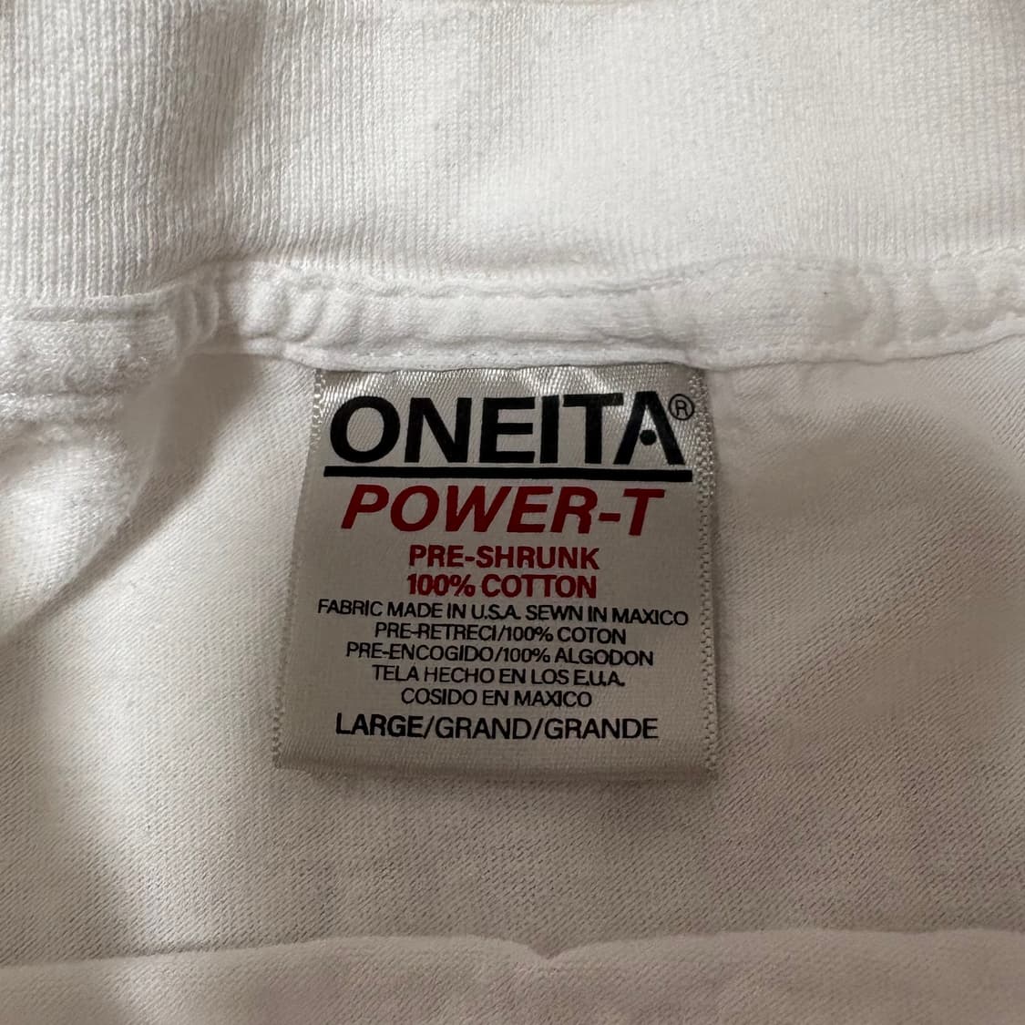 [L] 90s 너바나 밴드 티셔츠 상품이미지2