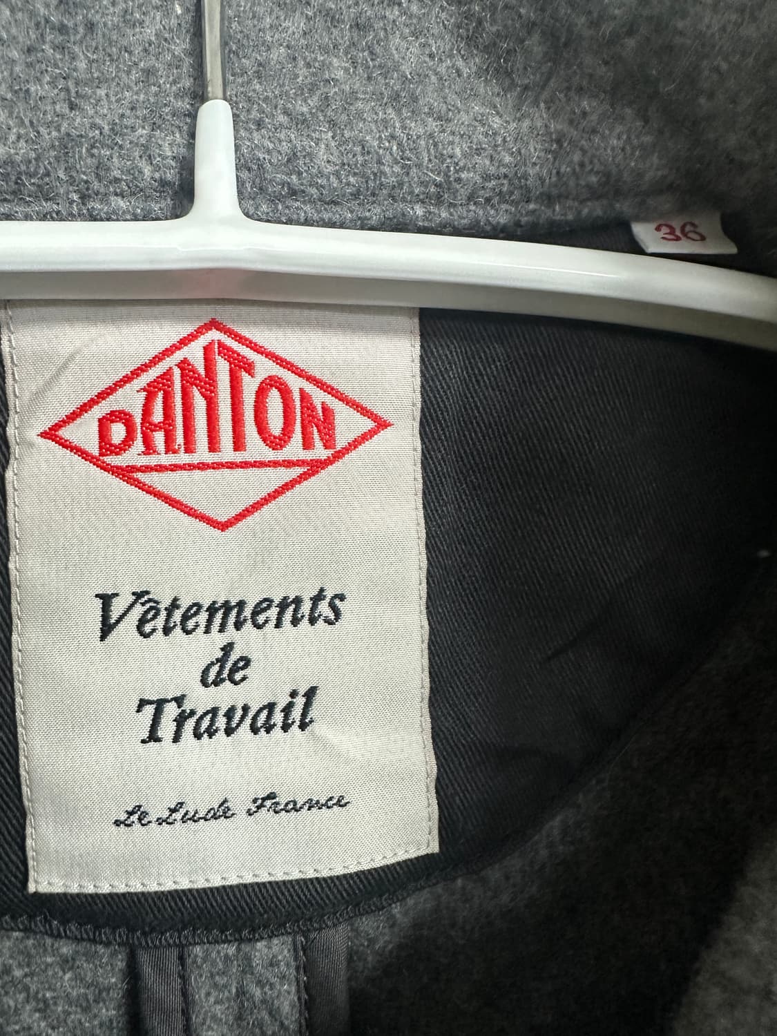 단톤 울 파일 라운드 카라 자켓 상품이미지3