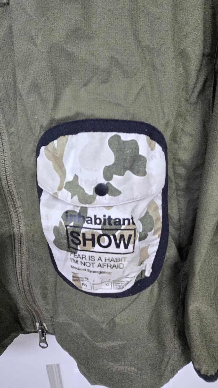 Inhabitant 인헤비턴트 빈티지 바람막이 상품이미지3