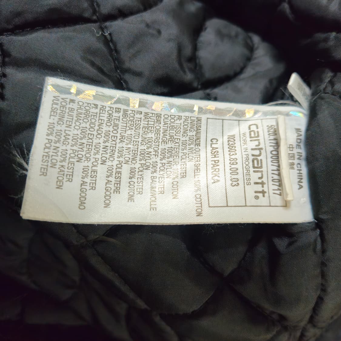 칼하트 클래쉬 워크 파카 XL 상품이미지7