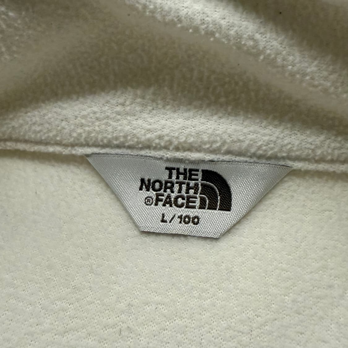 [정품/L] 노스페이스 뽀글이 플리스 아이보리 b18 상품이미지5
