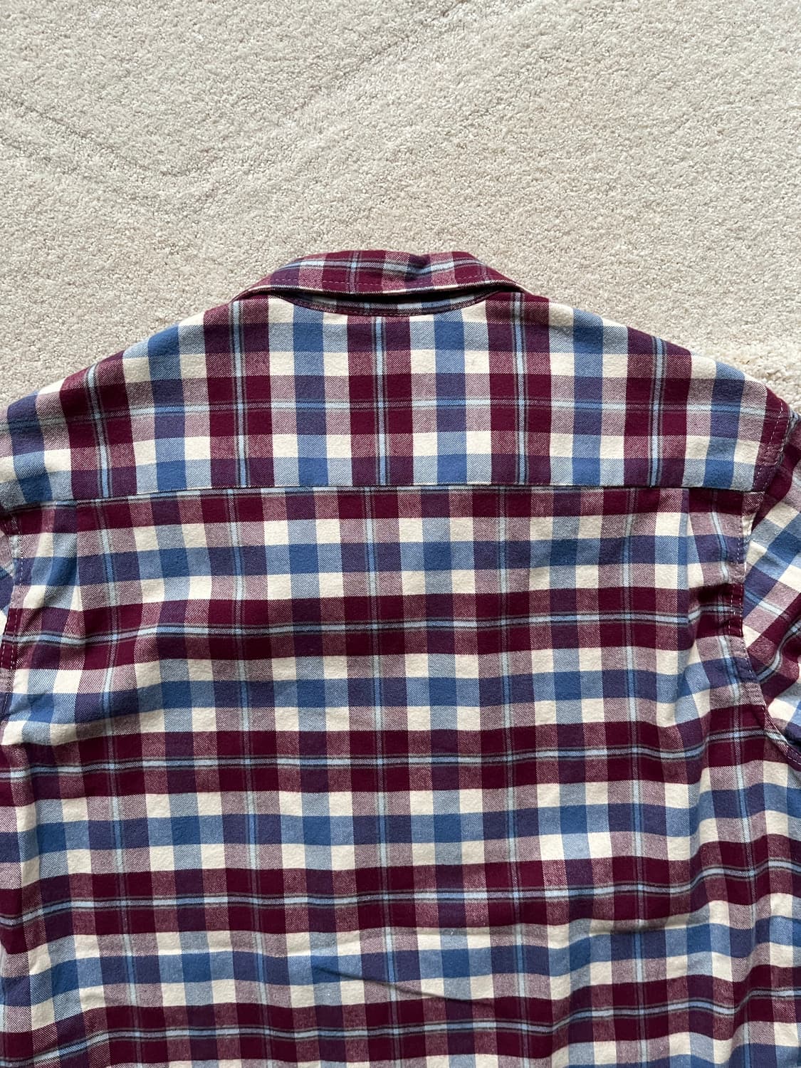 East Harbour Surplus 체크 플란넬 셔츠 (100-103) 상품이미지8