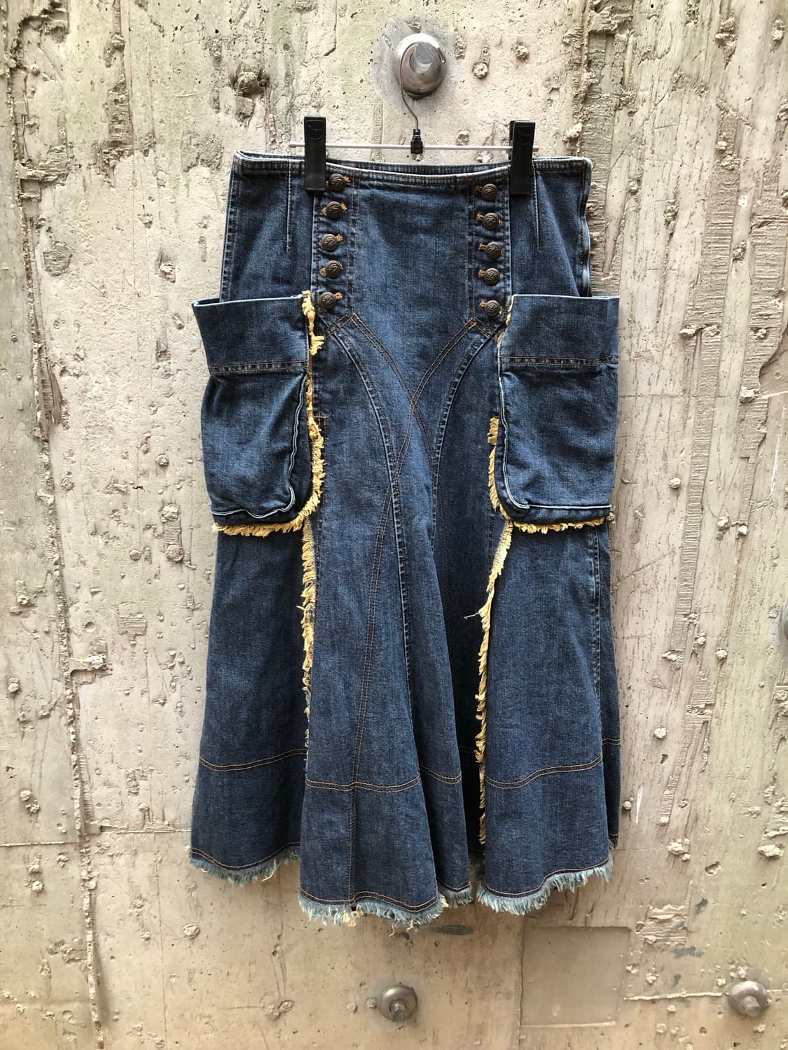 pride denim skirt 상품이미지6