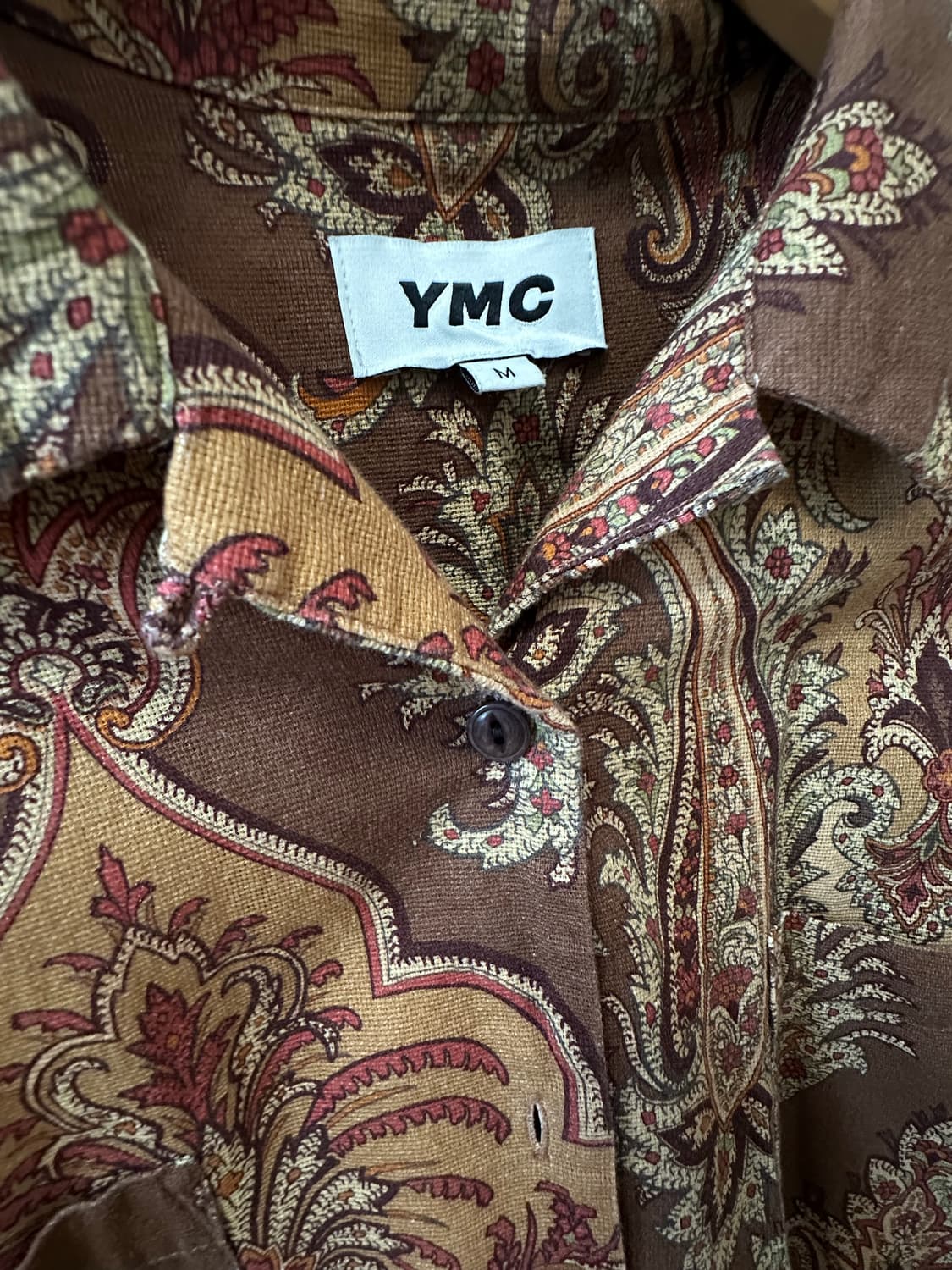 YMC 페이즐리 반팔 셔츠 상품이미지3