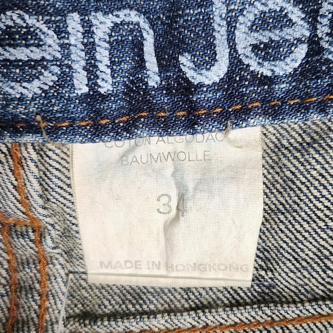 CALVIN KLEIN 부츠컷 데님 팬츠  40 상품이미지7