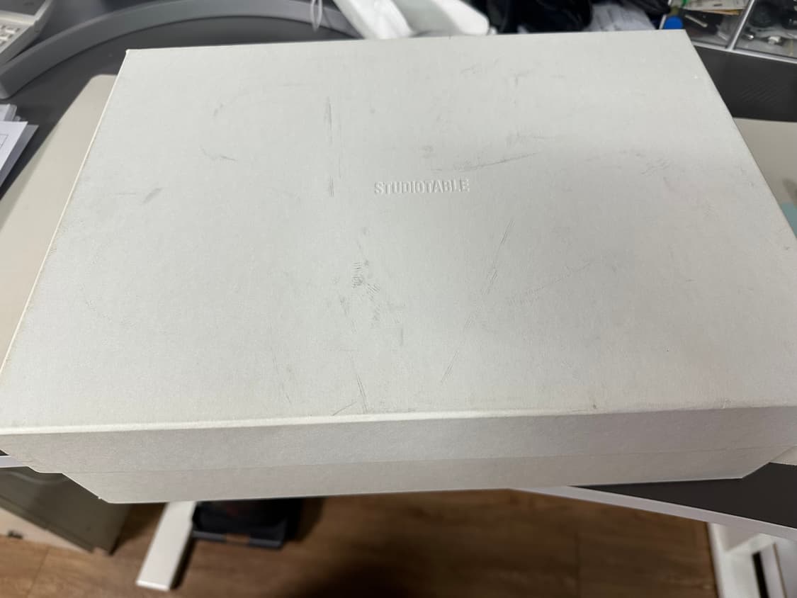 스튜디오테이블 스웨이드 부츠 워커 블랙 250 사이즈 상품이미지4