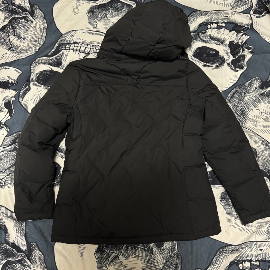 몽벨 여성 구스다운 고주파 패딩 95사이즈  상품이미지5
