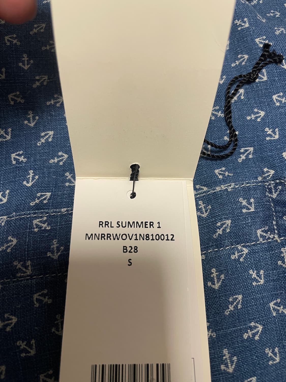 rrl 오픈 카라 린넨 반팔 셔츠 팝니다 상품이미지2