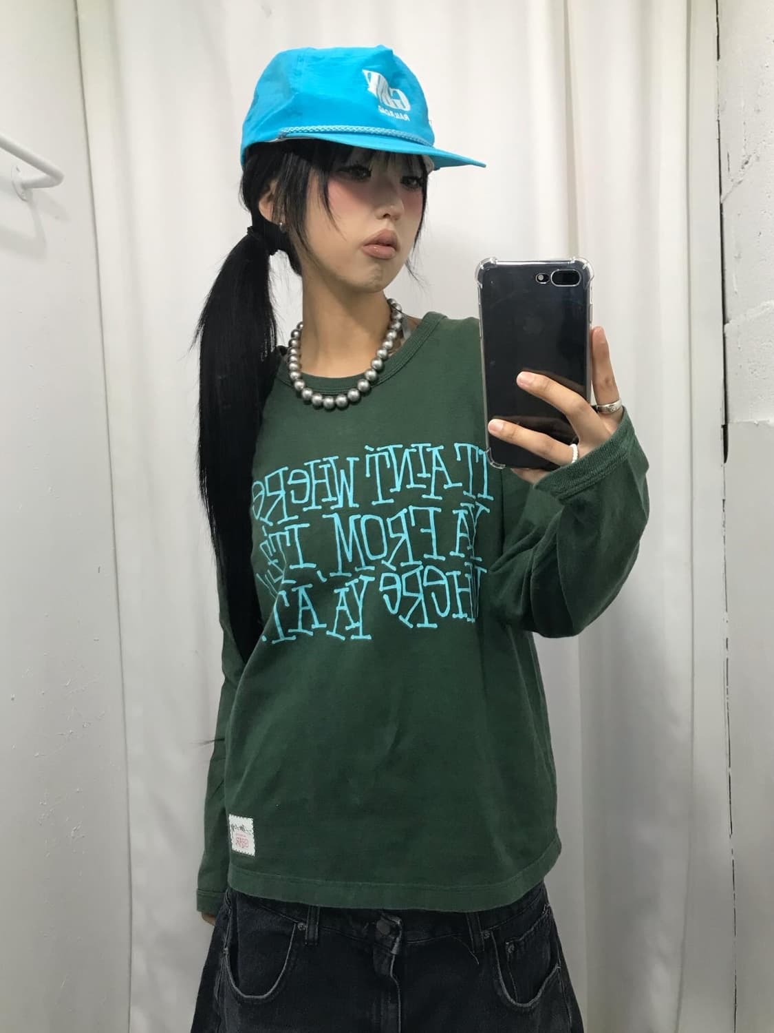 Stussy Old Printing Logo  L/S 상품이미지6