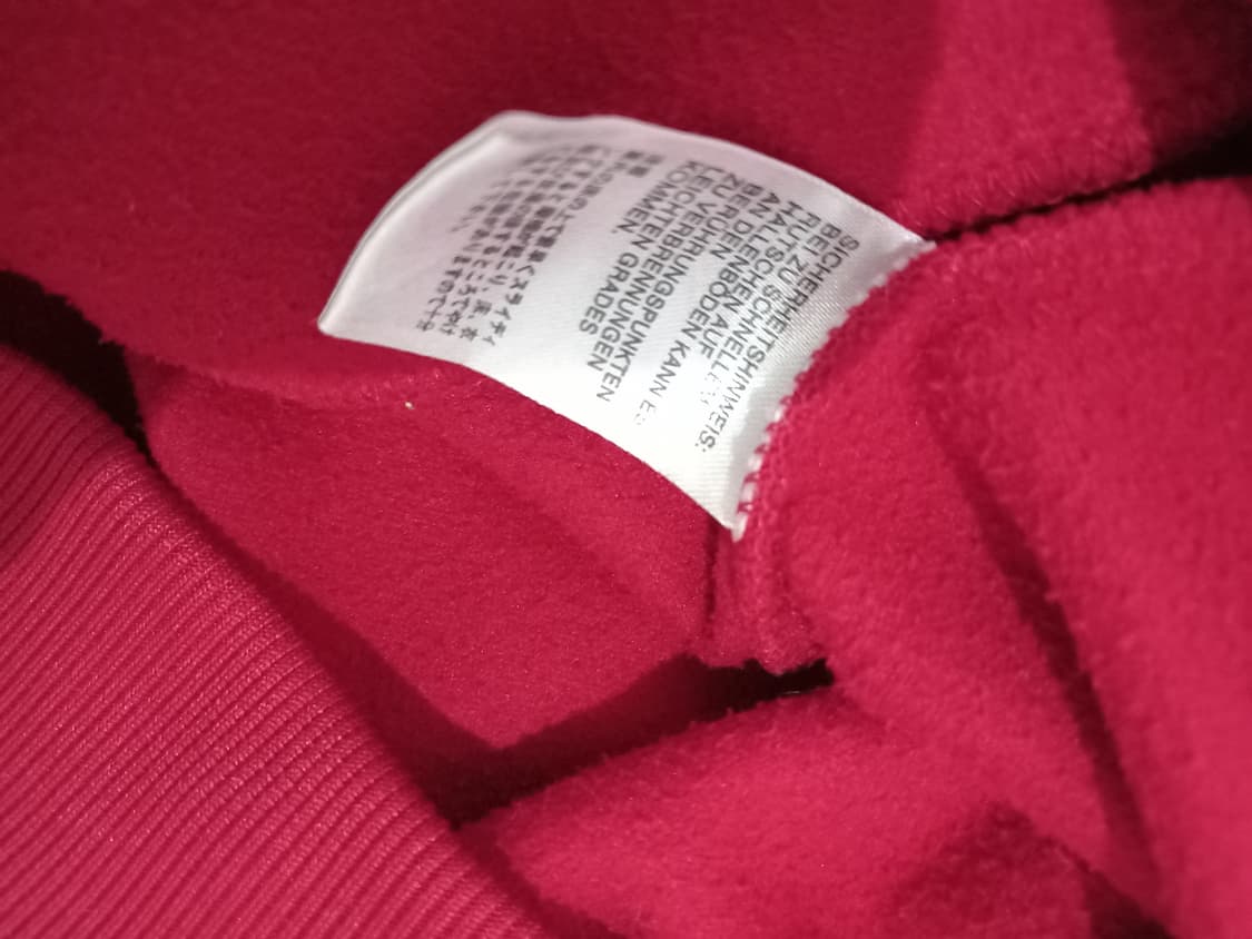 아디다스 파이어버드  빨검 레드 트랙탑 저지 져지집업 95/M 상품이미지4