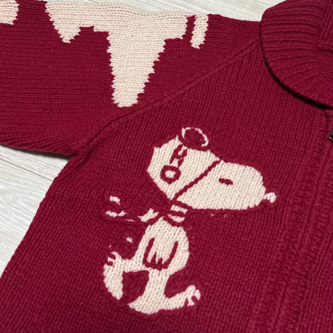 Rare) 피너츠 스누피 집업 코위찬 상품이미지4