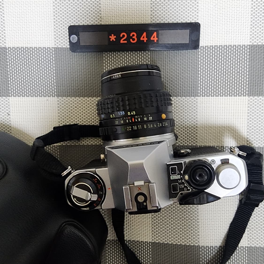 펜탁스 미슈퍼 필름카메라 실버바디 케이스포함 상품이미지3