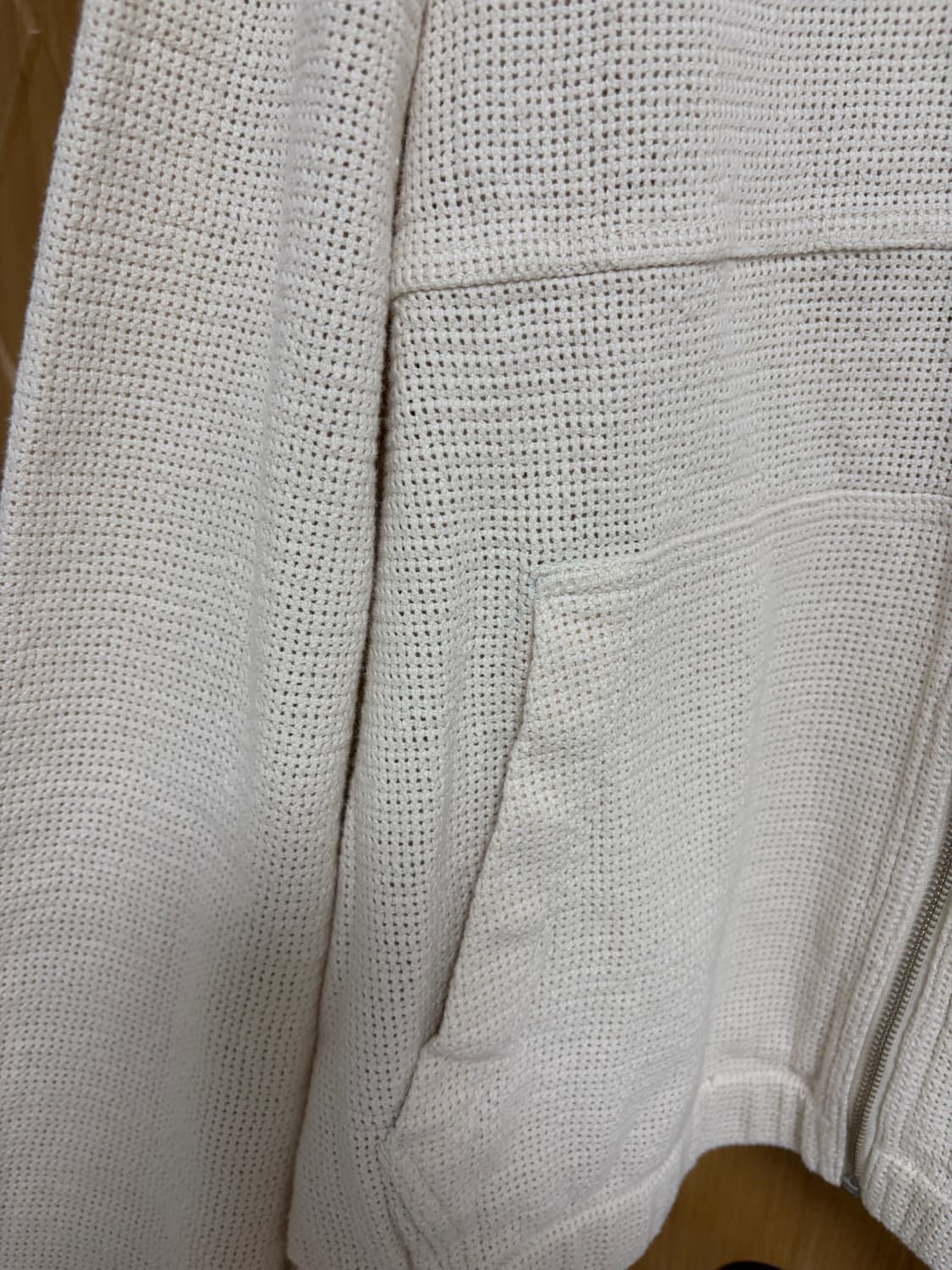 스투시 코튼 메쉬 워크 자켓 본 XL 한번착용 상품이미지4