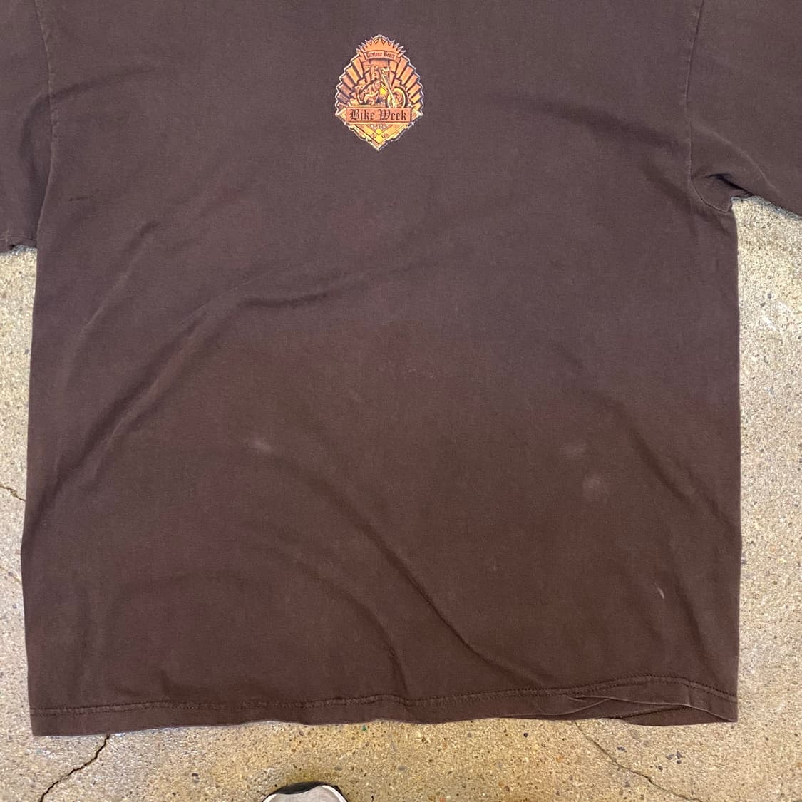 미국 빈티지 바이크위크 프린팅 반팔티 락티셔츠 상품이미지5