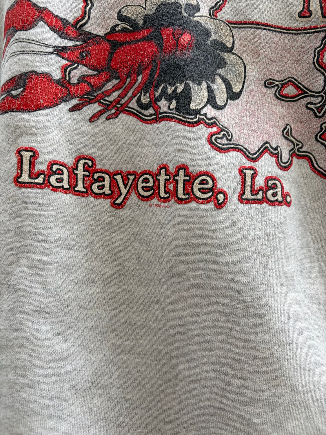 90’s Harley Davidson Cajun cycles sweat  상품이미지4