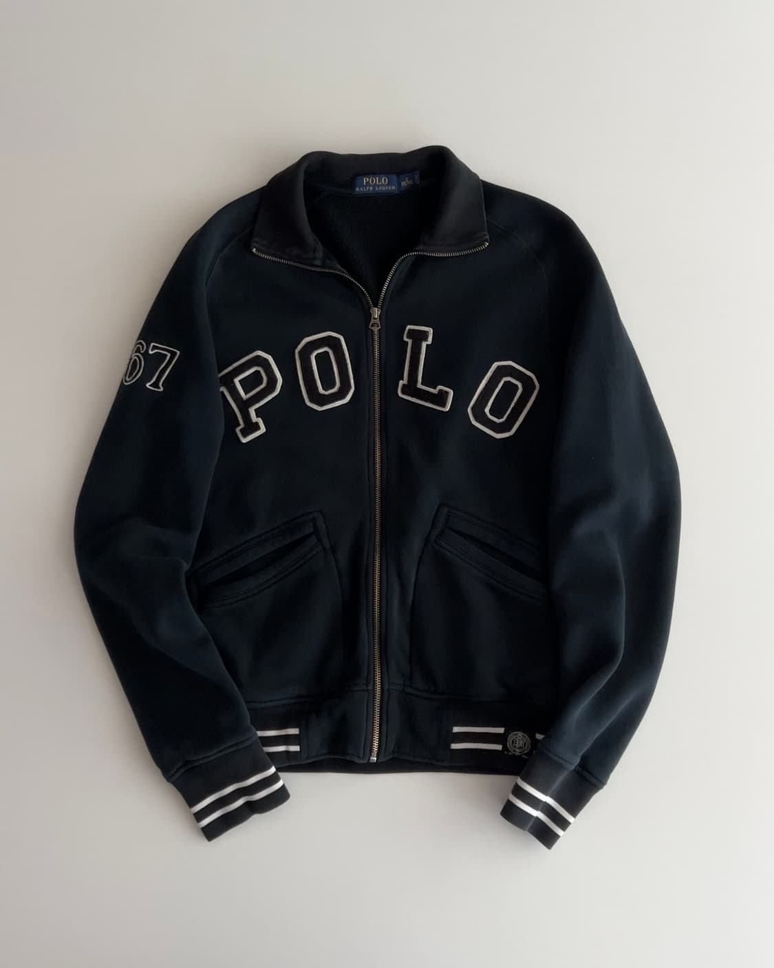 폴로 랄프로렌 POLO 스펠아웃 집업 자켓 S 상품이미지1