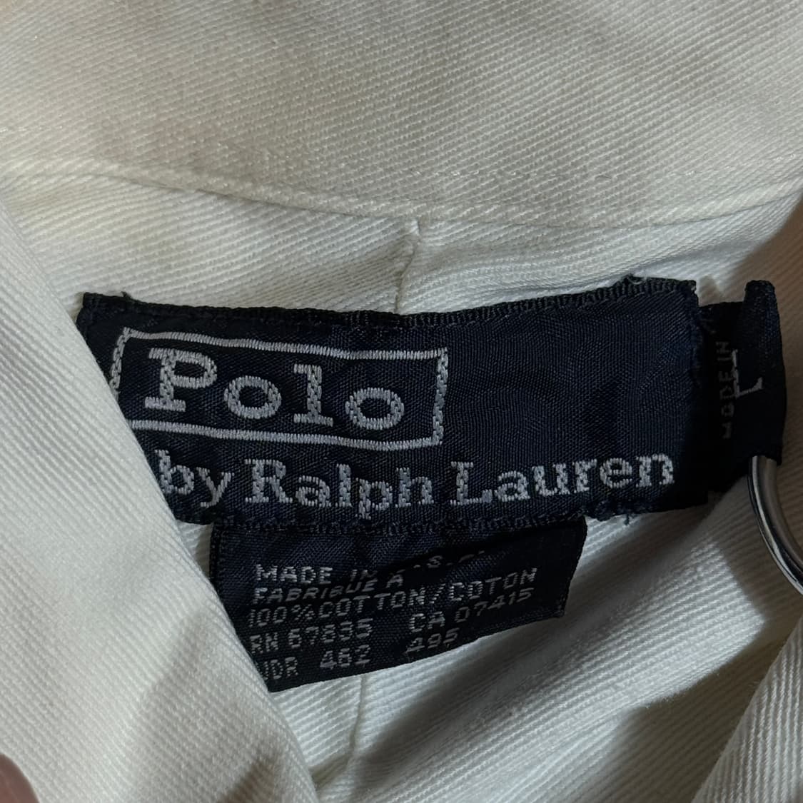 폴로 랄프로렌 화이트 셔츠 상품이미지5