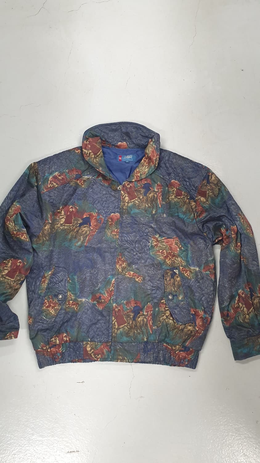 빈티지올드스쿨 레트로 에스에스패션 블루종 85사이즈 상품이미지1