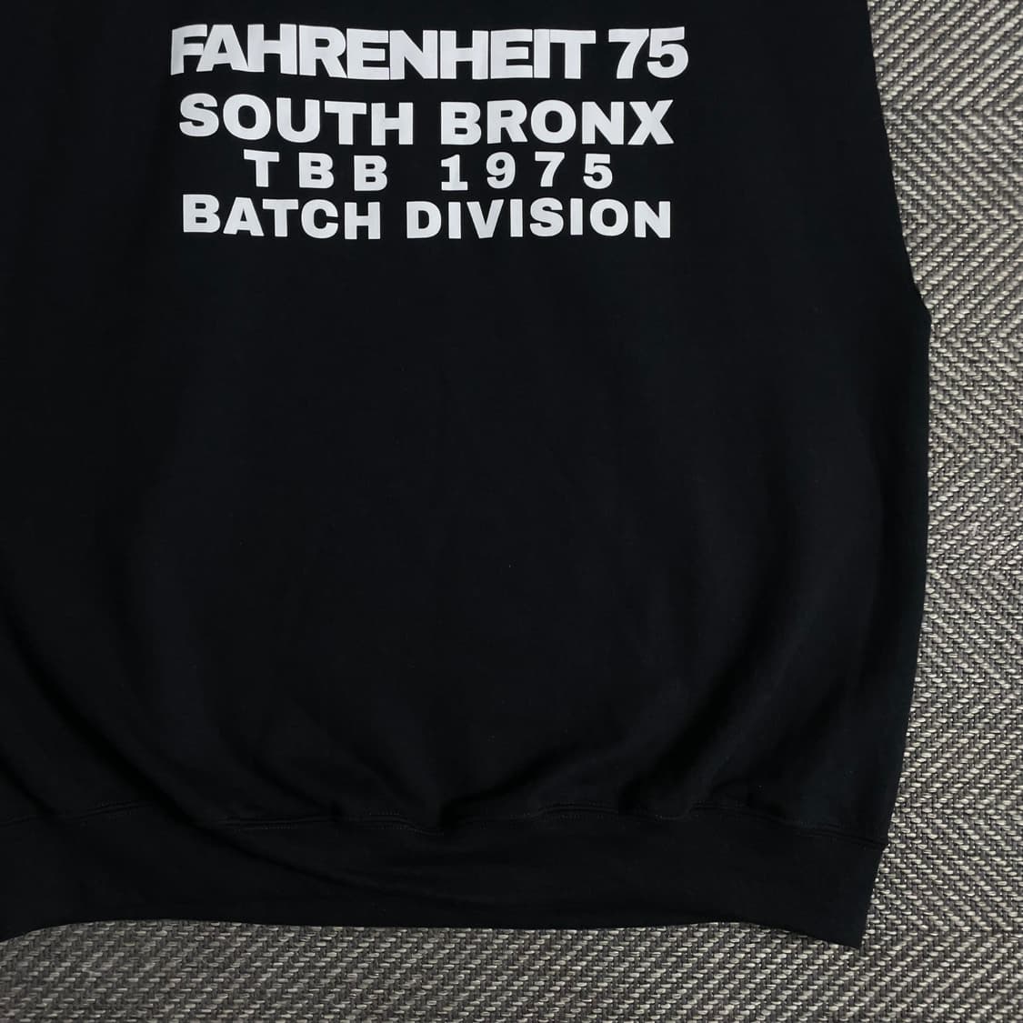 길단 빈티지 레터링 박시핏 슬리브리스o 3666 상품이미지2