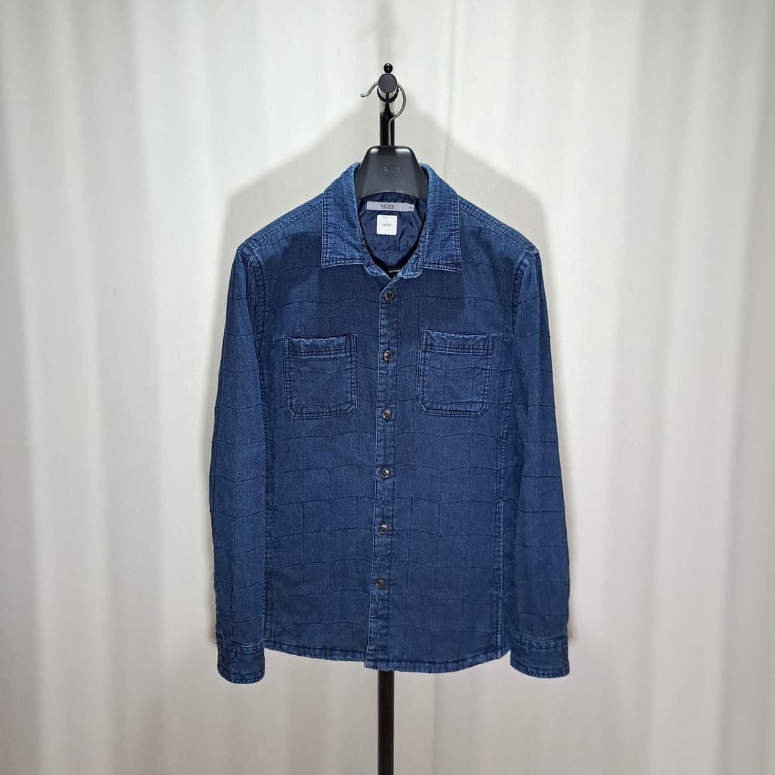 (택포) 시리즈 누빔 퀼팅 데님 아우터 셔츠 105 B368 상품이미지1