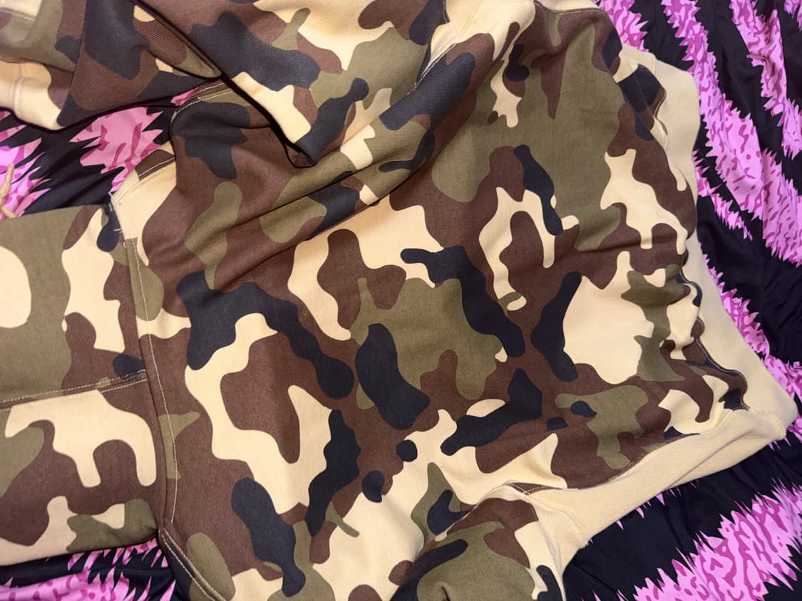 위캔더스 카모 후드티 상품이미지3