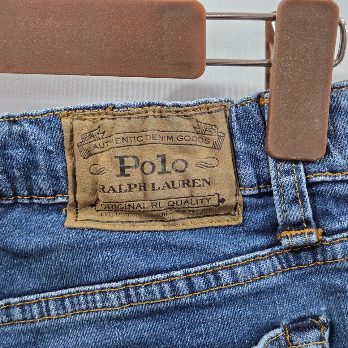 폴로랄프로렌 걸즈 밴딩 데님팬츠 16 상품이미지4
