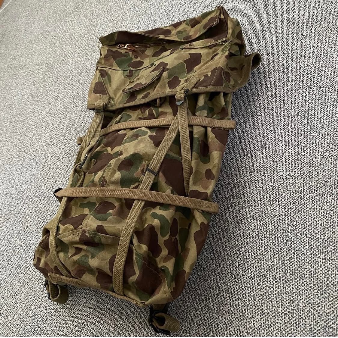 WW2 USMC M1943 Camouflage Jungle Pack 상품이미지3
