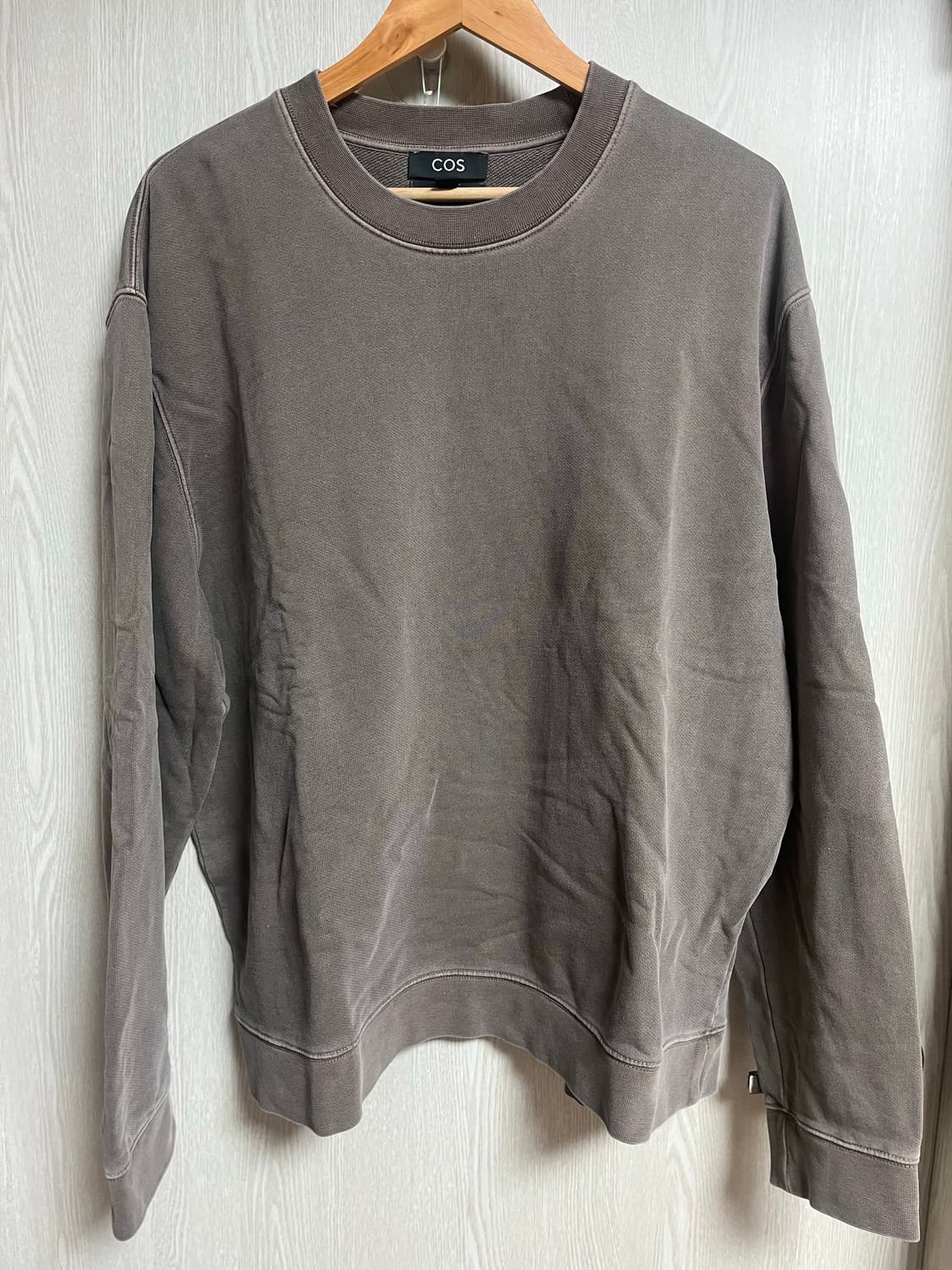 COS 코스 릴렉스드 핏 스웨트셔츠 (L사이즈) 상품이미지1