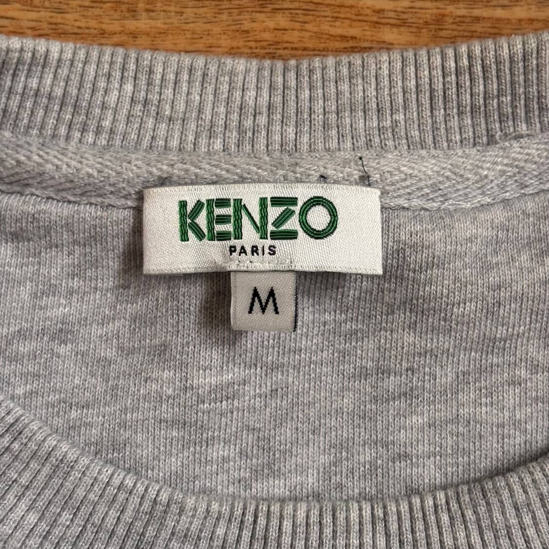 겐조 맨투맨 티셔츠 M 55 입체적인 패턴 컬러 블록  상품이미지3